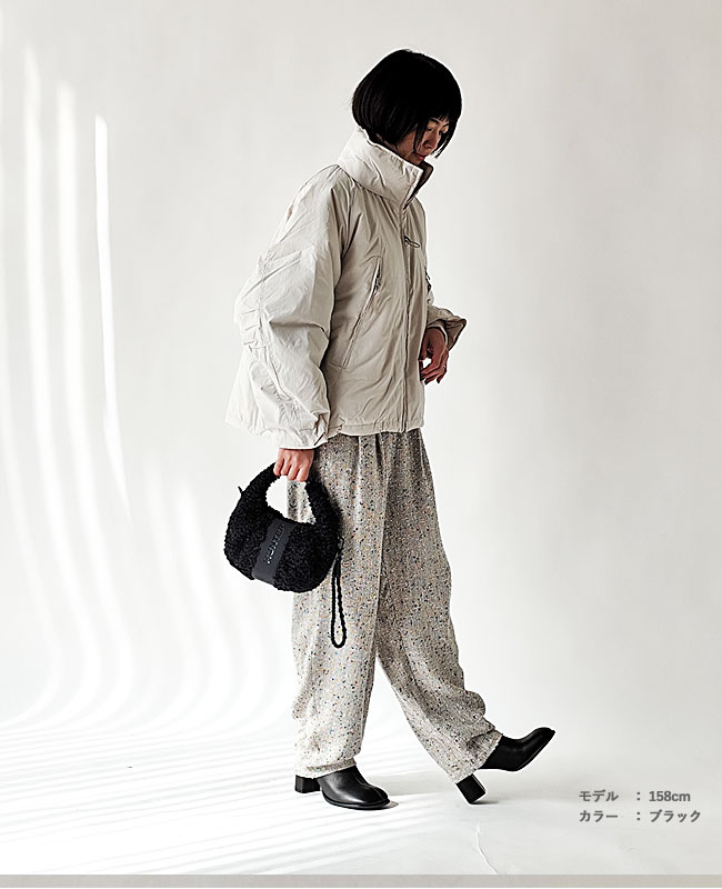 < HUNTER > BOUCLE MINI CROSSBODY