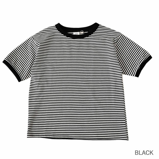 < STAR＆STRIPE > ボーダーカットソー