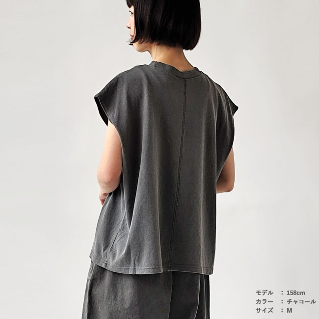 < STAR＆STRIPE > ノースリーブカットソー
