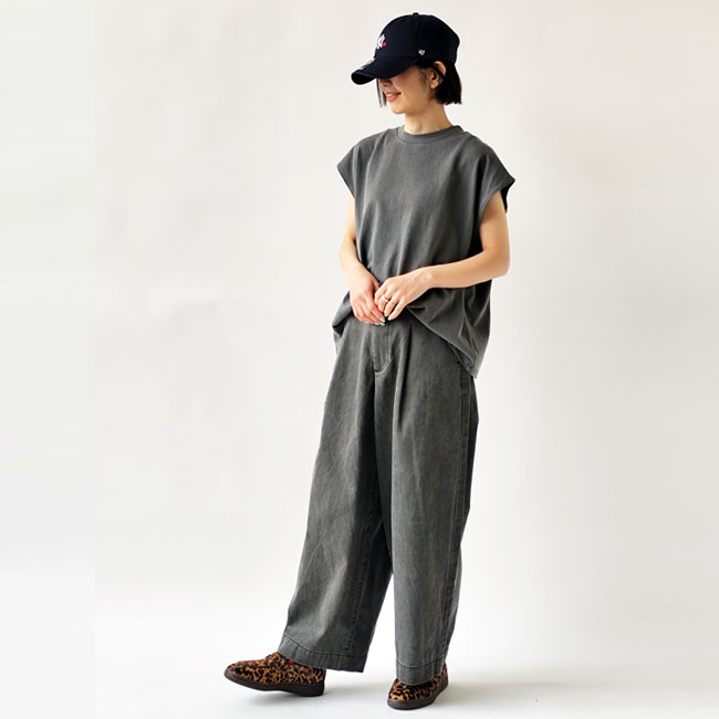 < STAR＆STRIPE > ノースリーブカットソー