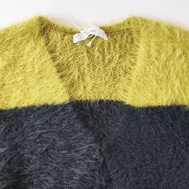 < kelen > LIHA / シャギーカーディガン