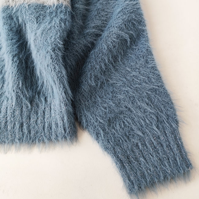 < kelen > LIHA / シャギーカーディガン