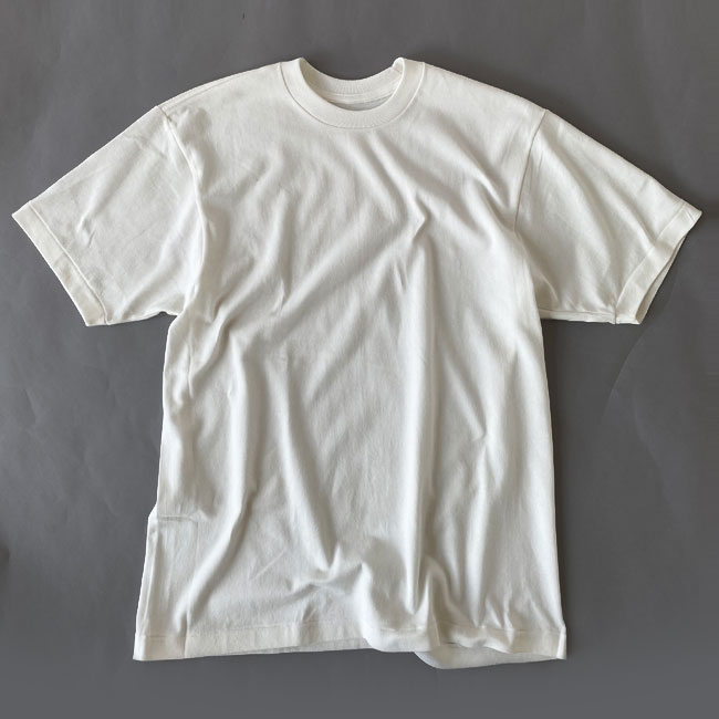 < Hanes > T-SHIRTS SHIRO / Tシャツ