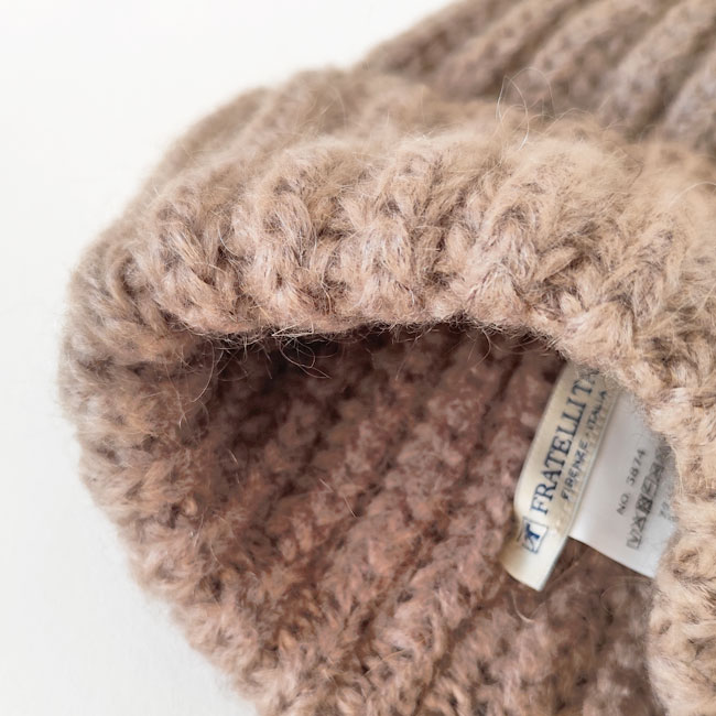 < FRATELLI TALLI > MOHAIR KNIT CAP / ニットキャップ