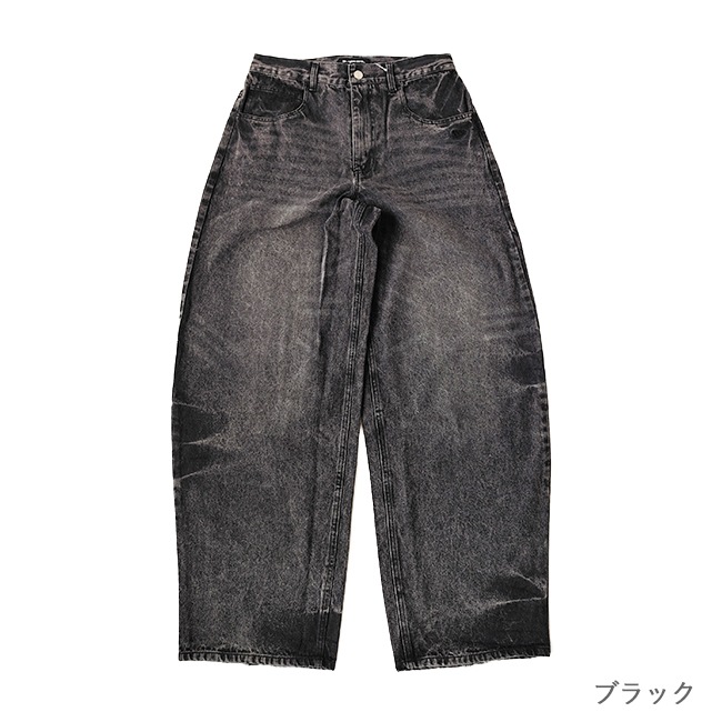 < NEW ERA > デニム バレルパンツ