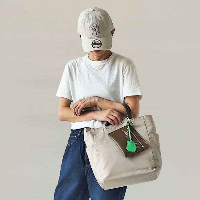 < story. >PL REVERSIBLE STORAGE TOTE M / リバーシブルトート