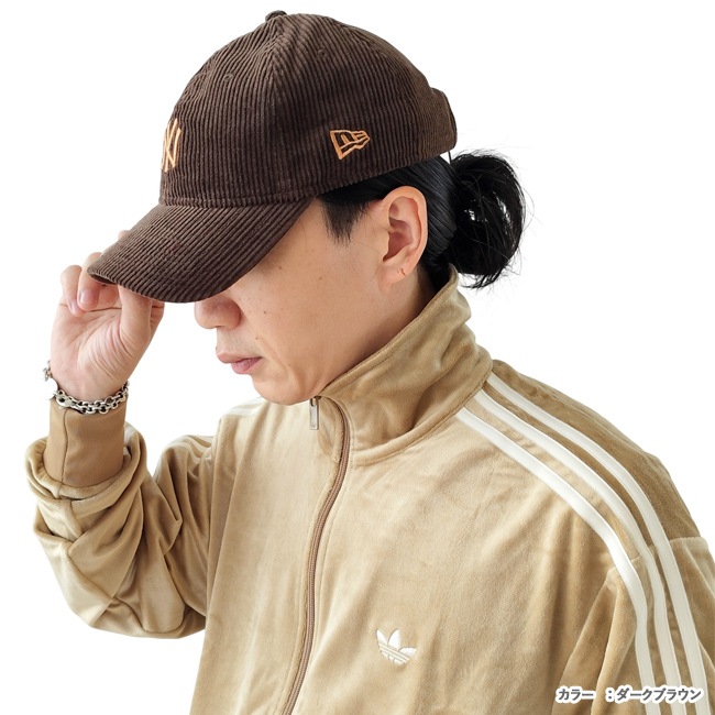 < NEW ERA > コーデュロイ キャップ