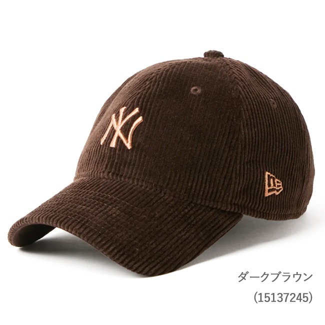 < NEW ERA > コーデュロイ キャップ