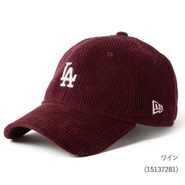 < NEW ERA > コーデュロイ キャップ