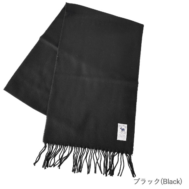 < HILLTOP > Lambswool Scarf PLAIN