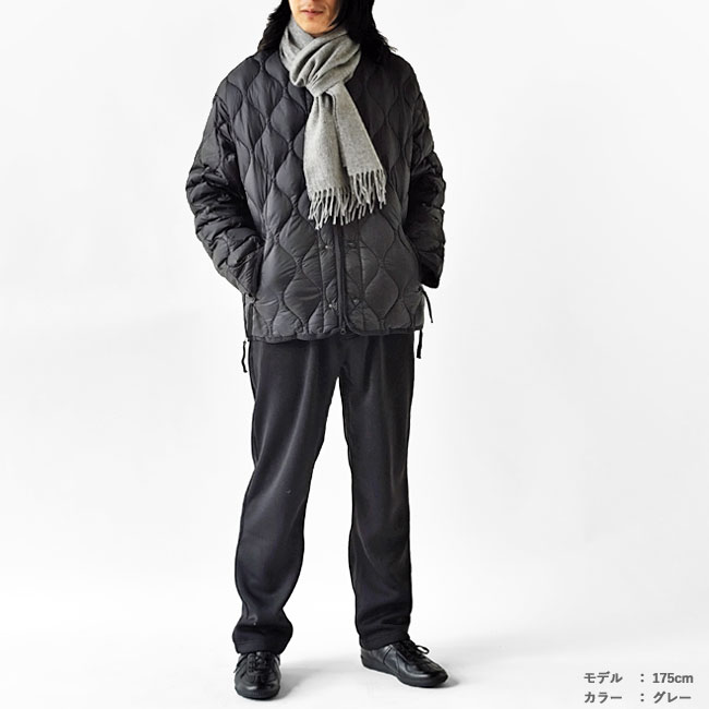 < HILLTOP > Lambswool Scarf PLAIN