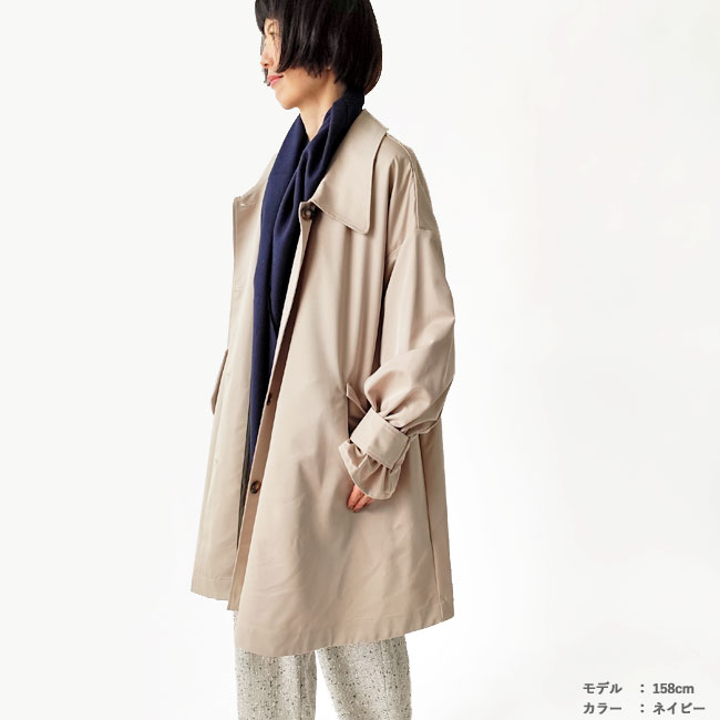 < HILLTOP > Lambswool Scarf PLAIN