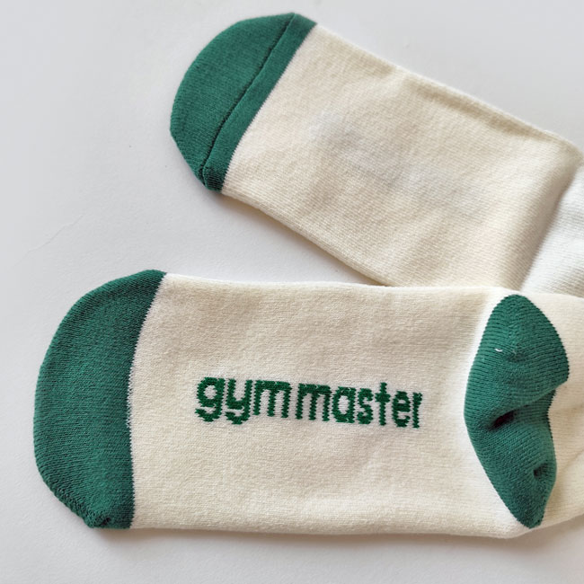 < GYM MASTER > 刺繍ソックス