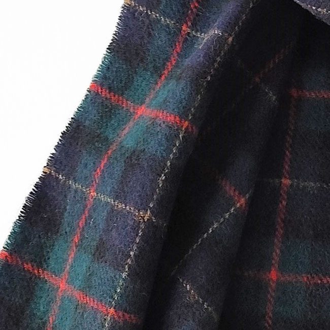 < HILLTOP > Lambswool Scarf FANCY CHECK