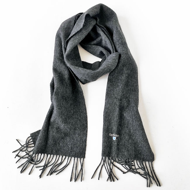 < Barbour > Plain Lambswool Scarf