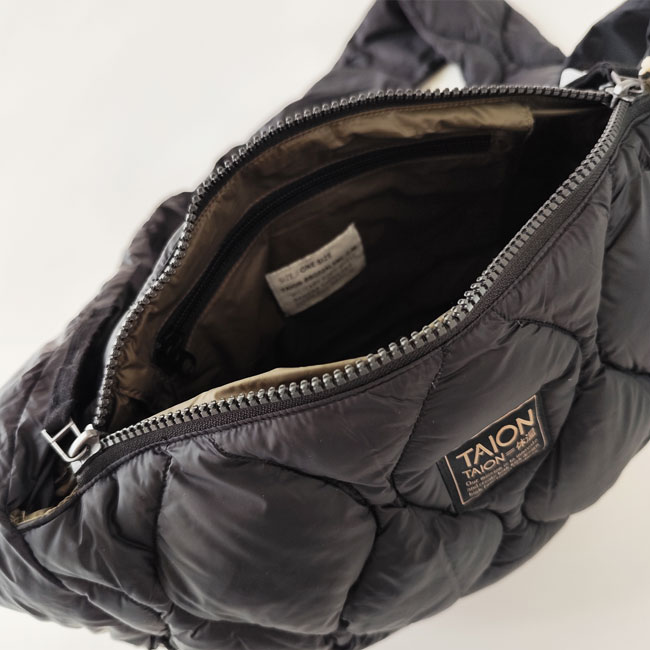 < TAION > ダウン バナナショルダー M