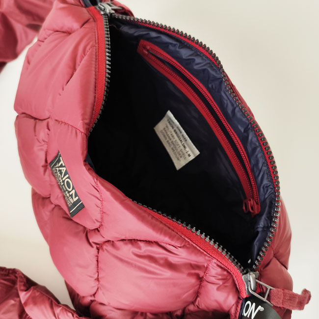 < TAION > ダウン バナナショルダー M