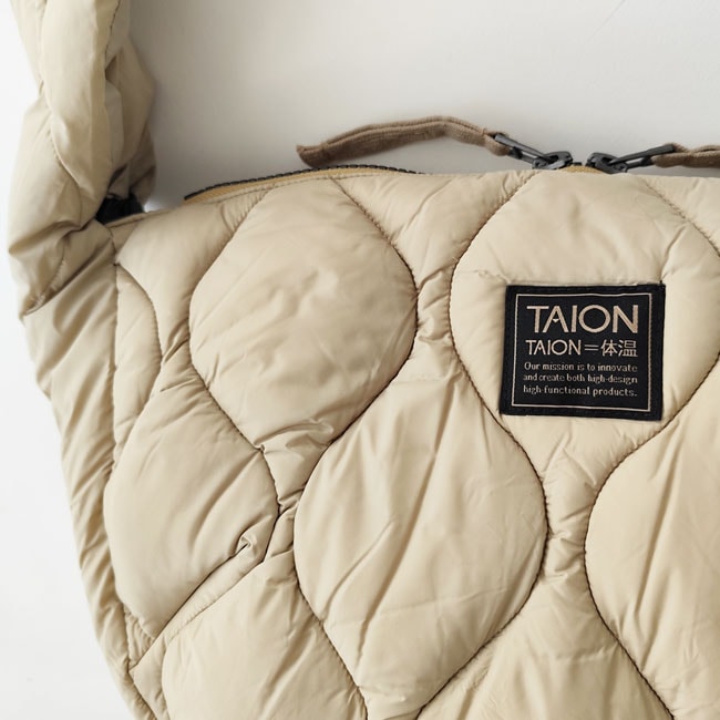 < TAION > ダウン バナナショルダー M