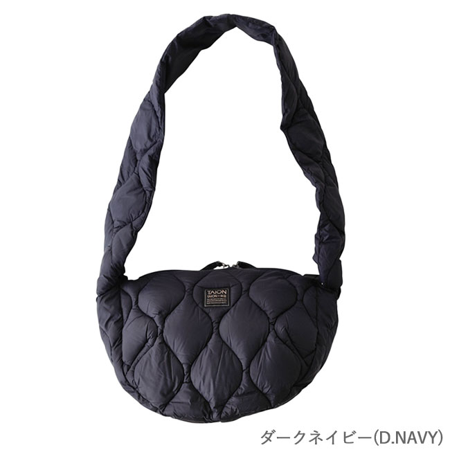 < TAION > ダウン バナナショルダー M