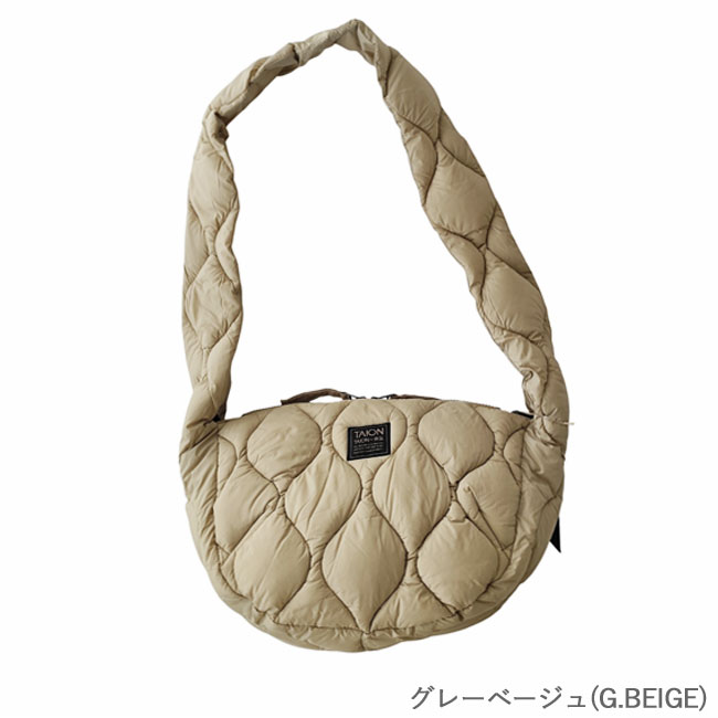 < TAION > ダウン バナナショルダー M