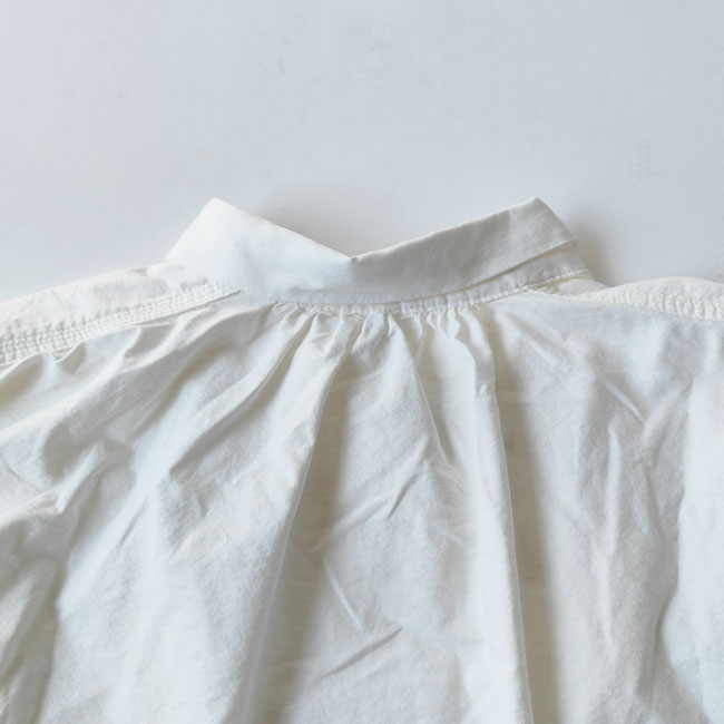 < whyto. >  oxford volume blouse / ブラウス