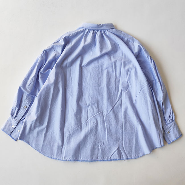 < whyto. >  oxford volume blouse / ブラウス