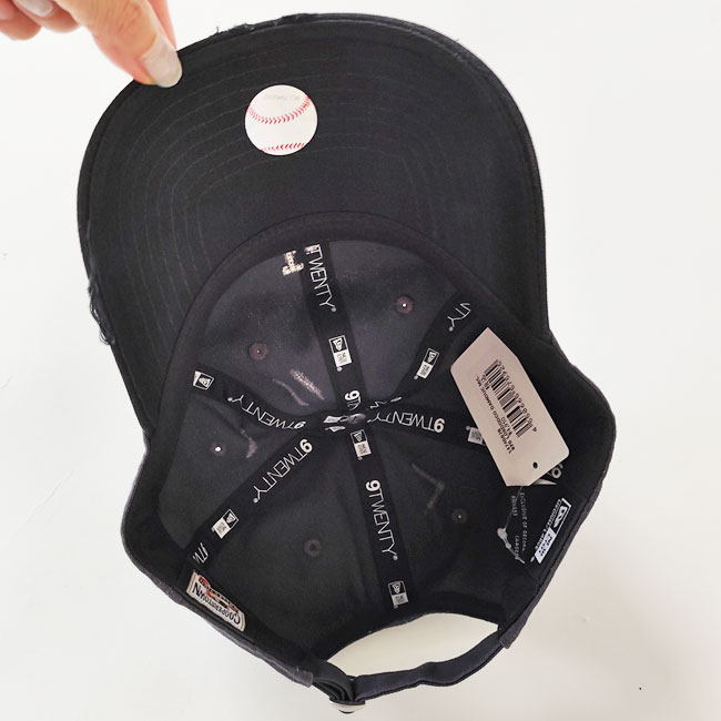 < NEW ERA >  920 ダメージ加工 Duck Canvas キャップ