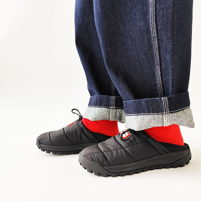< HUNTER > TRAVEL 2.0 QUILTED SLIP ON TRAINER / ショートブーツ