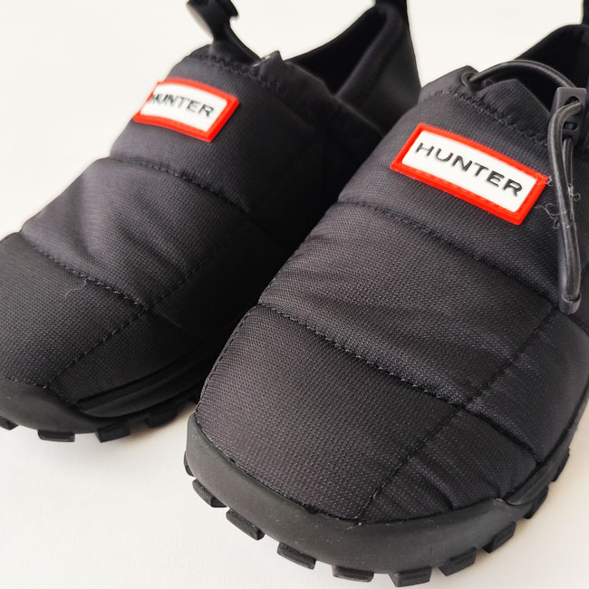 < HUNTER > TRAVEL 2.0 QUILTED SLIP ON TRAINER / ショートブーツ