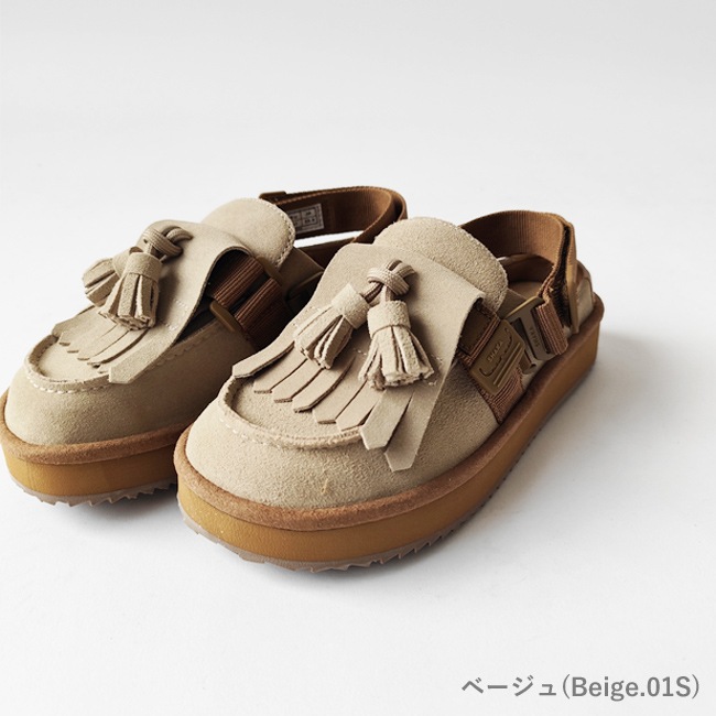 < SHAKA > スエードタッセルサンダル