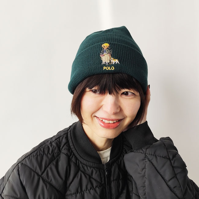 < POLO Ralph Lauren > COTTON NOVELTY BEAR / CAP