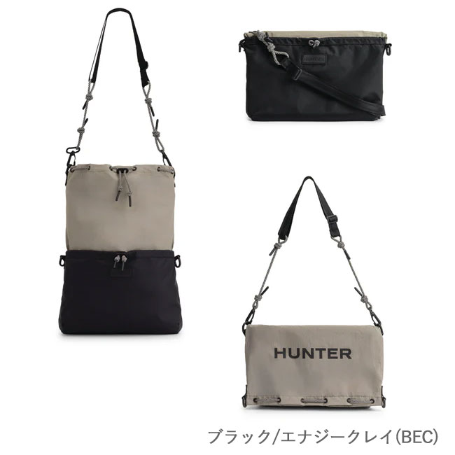 < HUNTER >トラベル マルチファンクション サコッシュ