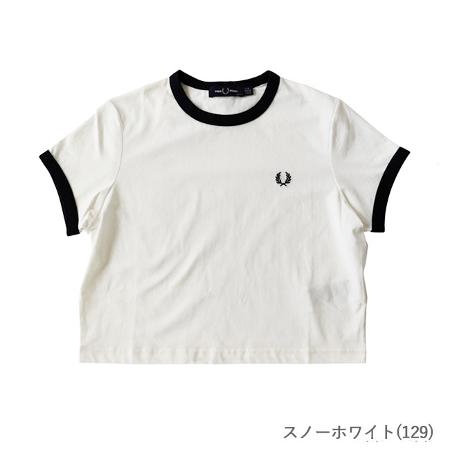 < FRED PERRY >クロップドリンガーT