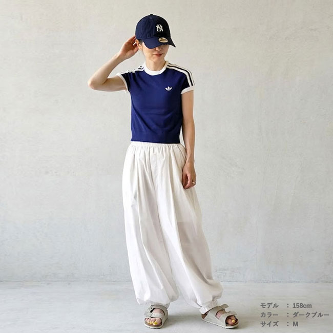 < adidas > ニット Tシャツ