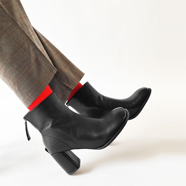 < REMME > チャンキーブーツ