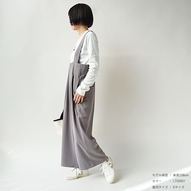 < kelen > AMOI WIDE DESIGN OVERALLS / サロペットパンツ
