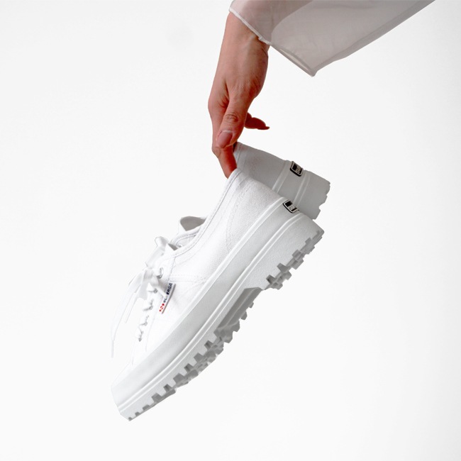 < SUPERGA > ALPINA / 厚底スニーカー
