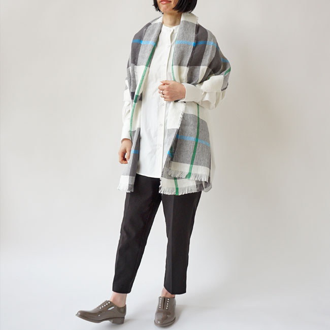 JOURNAL STANDARD PLAIDIE リネンストール