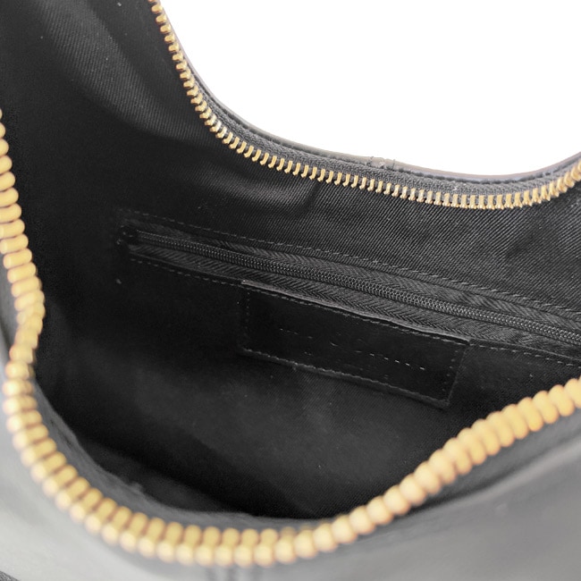 < LA SCAIA > ハーフムーン ショルダーバッグ