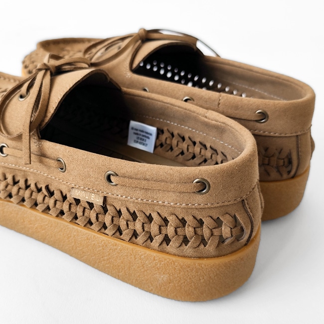< MALIBU SANDALS > スキッパー ボートシューズ