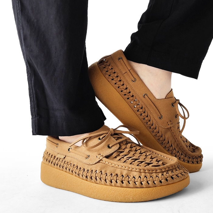 < MALIBU SANDALS > スキッパー ボートシューズ