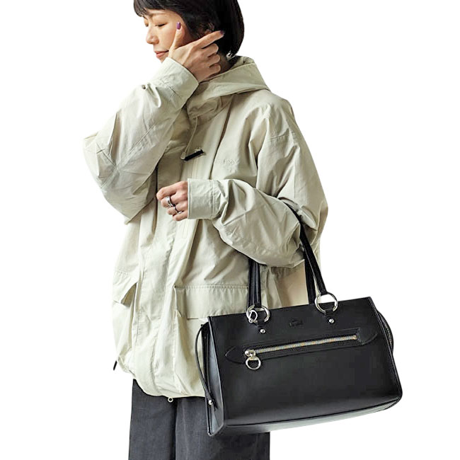 < LACOSTE > M TOP HANDLE BAG