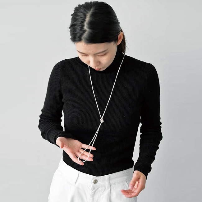 < 000 TRIPLE O > Micro Sphere 120 /ネックレス 120cm