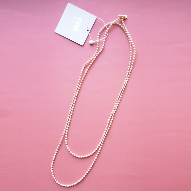 < 000 TRIPLE O > Micro Sphere 120 /ネックレス 120cm
