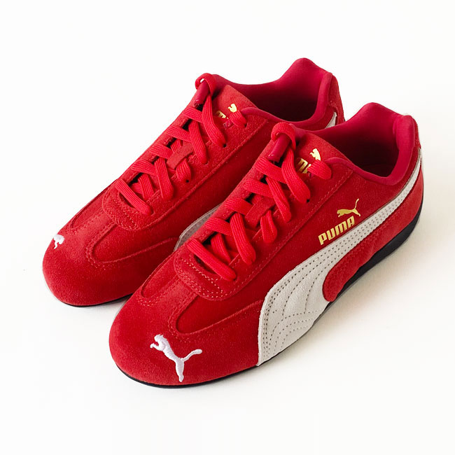 【PUMA】スピードキャット24.5 レッド PUMA プーマ ユニセックス SPEEDCAT OG / スピードキャット OG