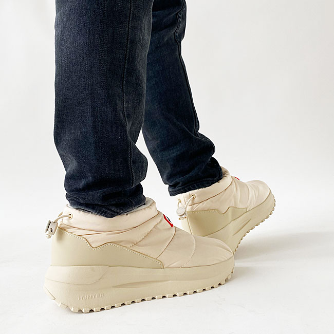 < HUNTER > PUFFED TRAVEL FLOW TRAINER / ショートブーツ