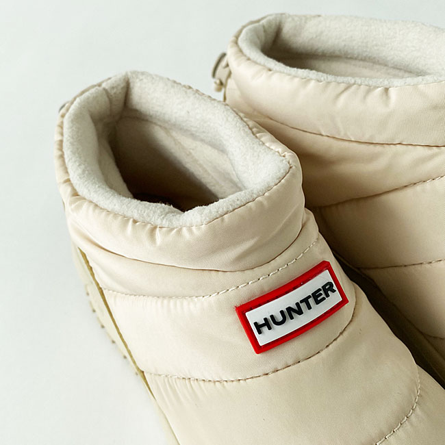 < HUNTER > PUFFED TRAVEL FLOW TRAINER / ショートブーツ