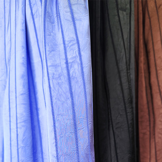 < whyto. >  STAIN TUCK TROUSER / パンツ