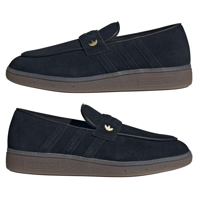 < adidas > ハンドボール ローファー