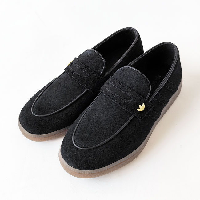 < adidas > ハンドボール ローファー